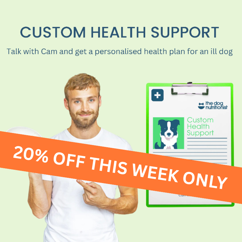 Custom Health Support (for ill dogs)