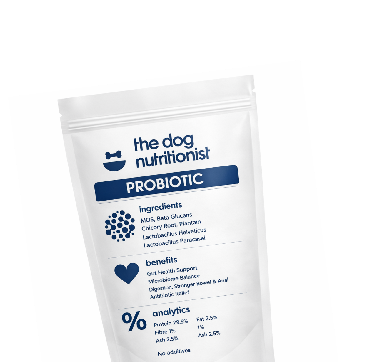 The Dog Nutritionist Probiotic supplement pouch